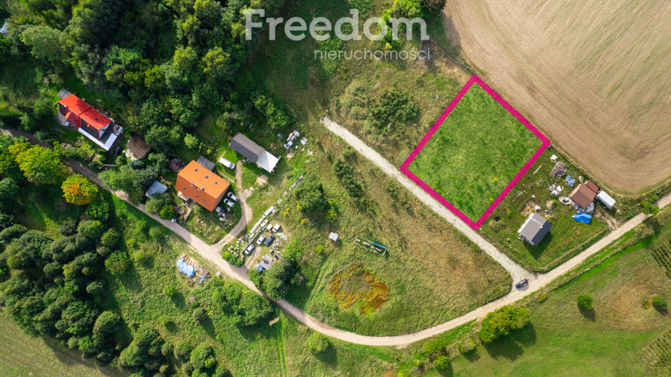 Działka budowlana z WZ w otoczeniu lasów - Widok 3