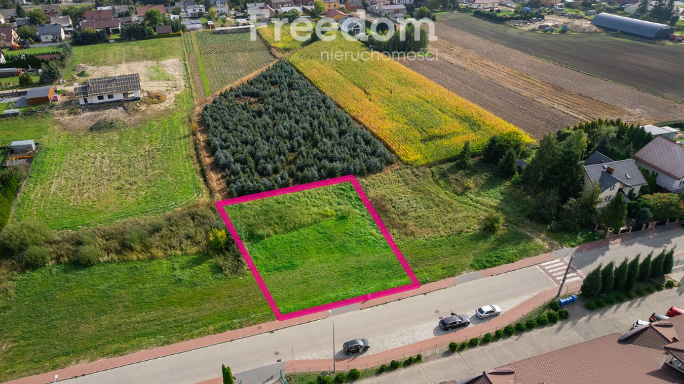 Atrakcyjna działka budowlana 1100 m² z MPZP - Widok 4