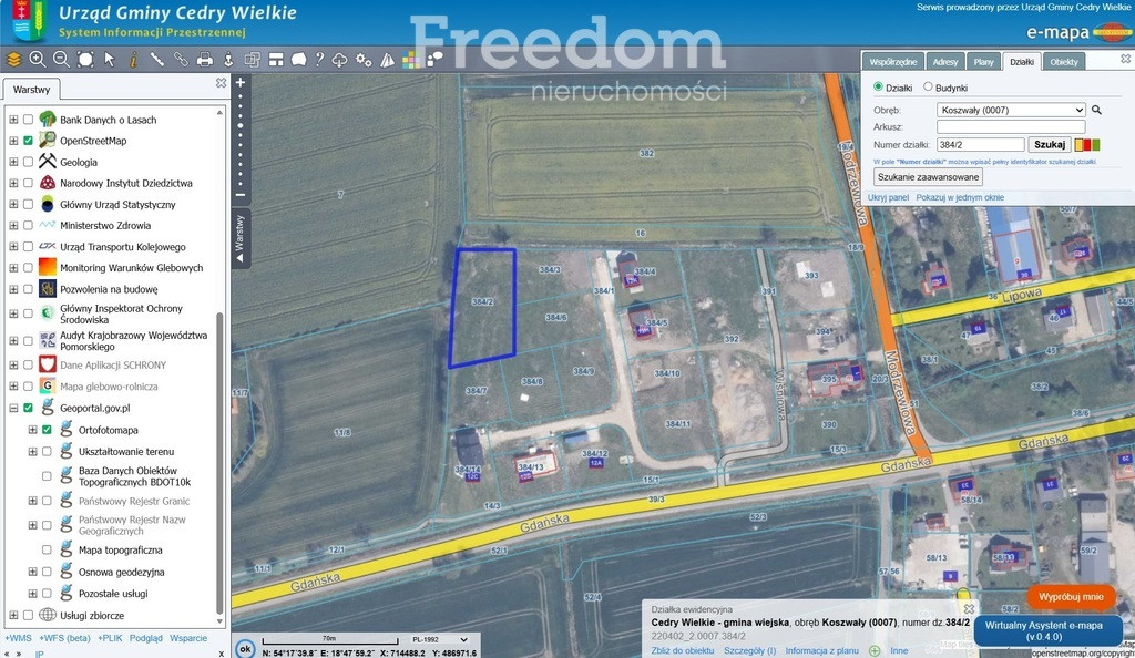 Duża działka budowlana 1878 m² | 15 min od Gdańska - Widok 4