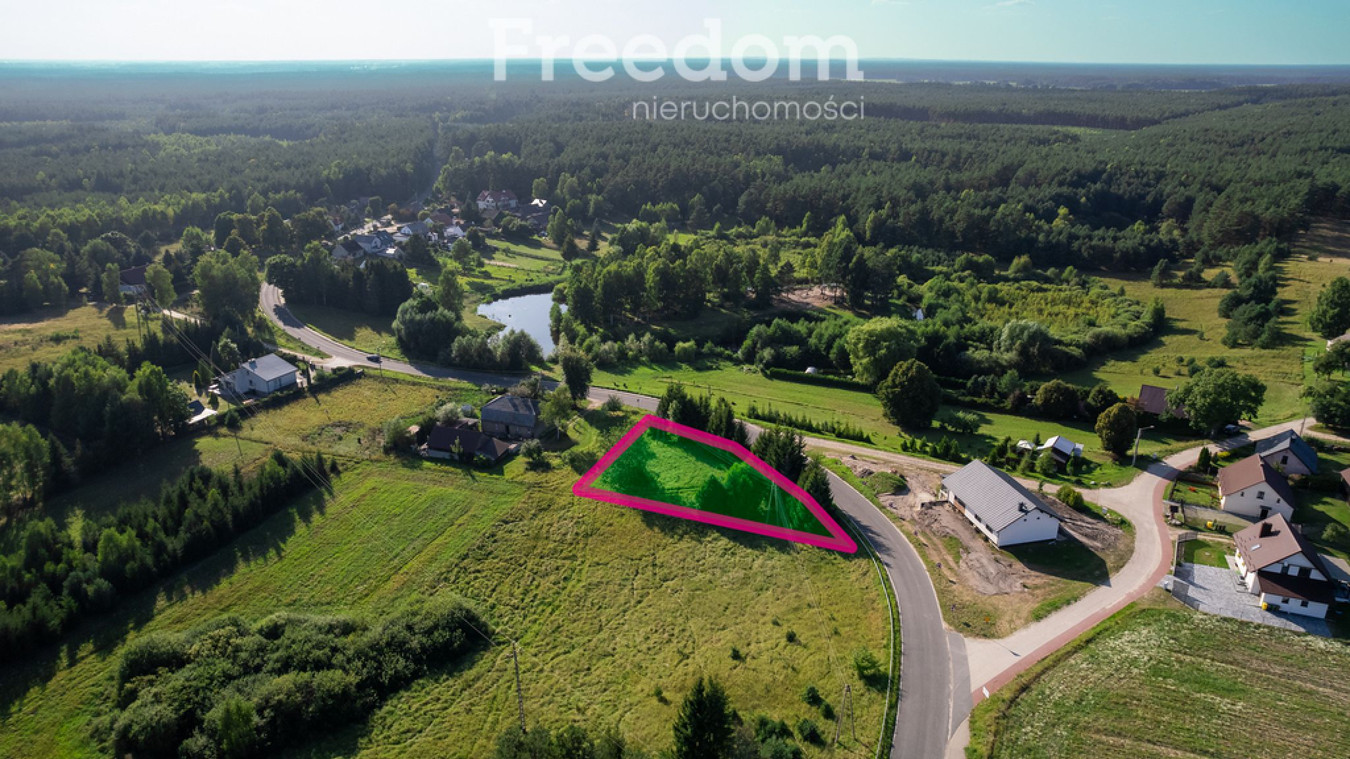 Malowniczo położona działka 800 m² z MPZP - Widok 3