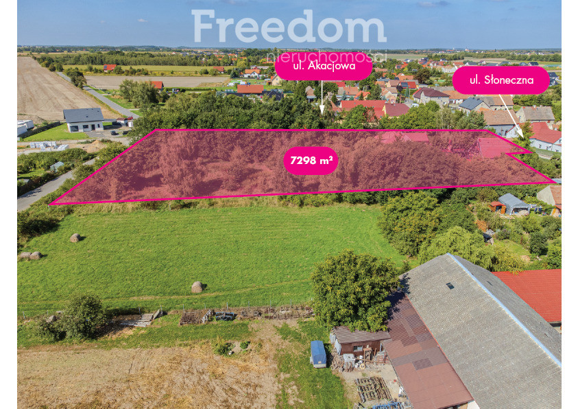 Gałów | 7298 m² | MPZP | zabudowa jednorodzinna - Widok 3
