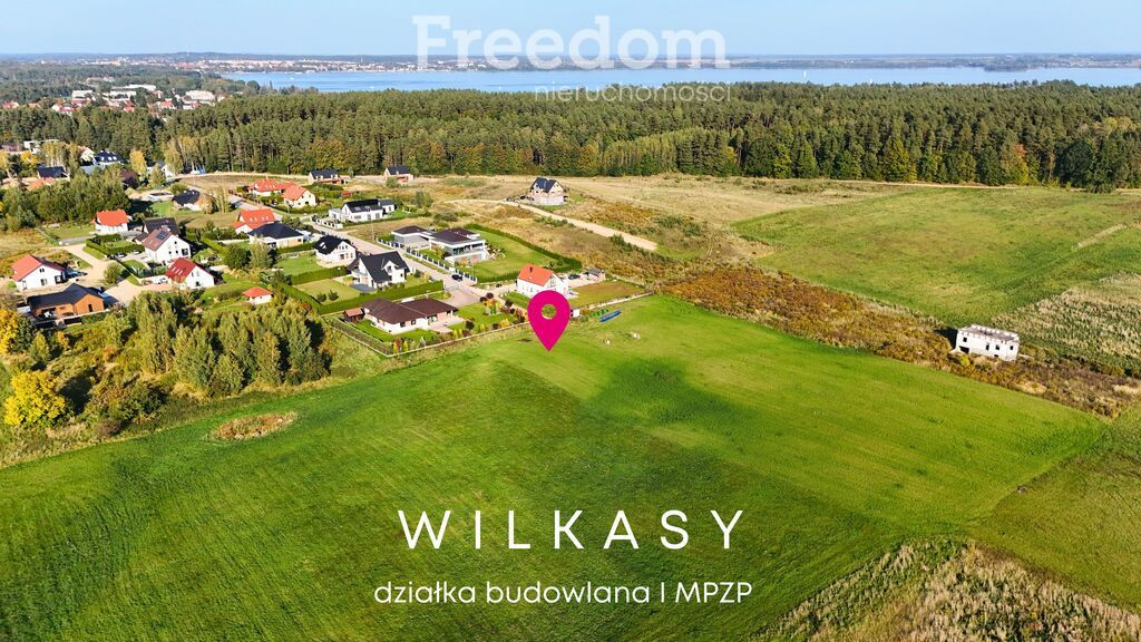 Działka budowlana w Wilkasach | MPZP | media - Widok 2