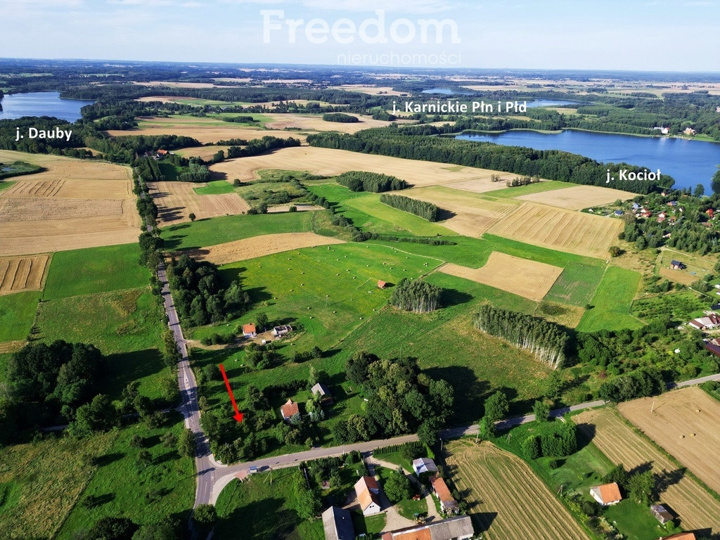 Działka z sadem i WZ w Urowie - Widok 2