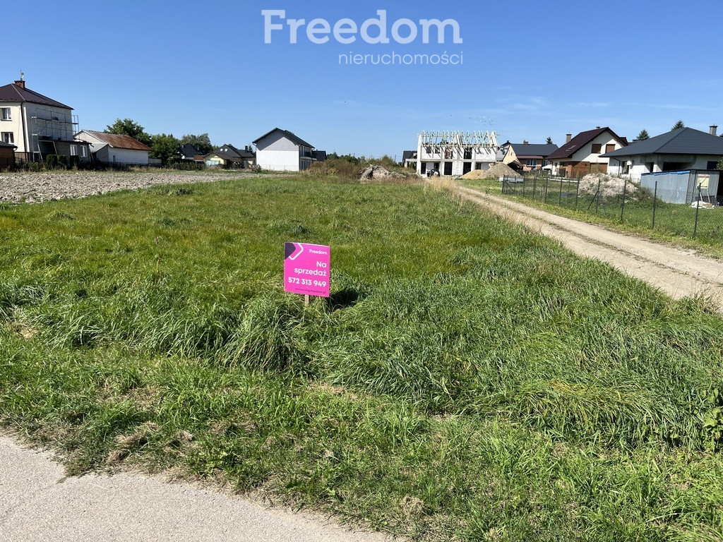 Działka 650 m² z pozwoleniem na budowę – Zator - Widok 2