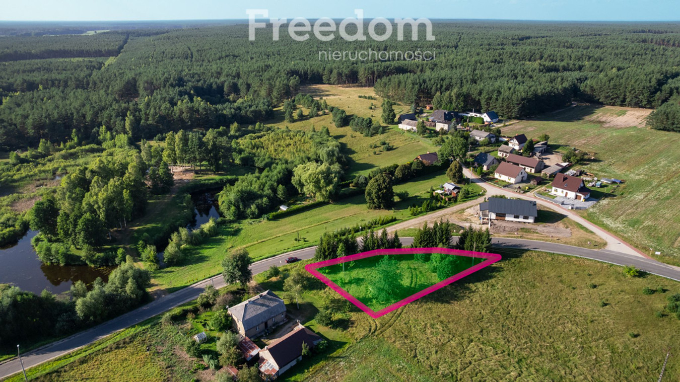 Malowniczo położona działka 800 m² z MPZP - Widok 4