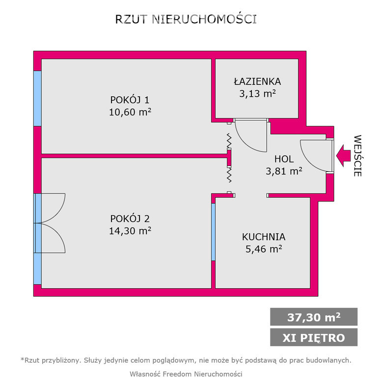 Mieszkanie – Katowice, Śródmieście - Widok 3