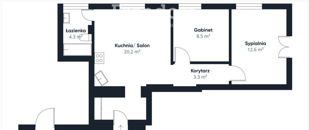 Apartment in Dąbrowa Górnicza, Śródmieście - Widok 5