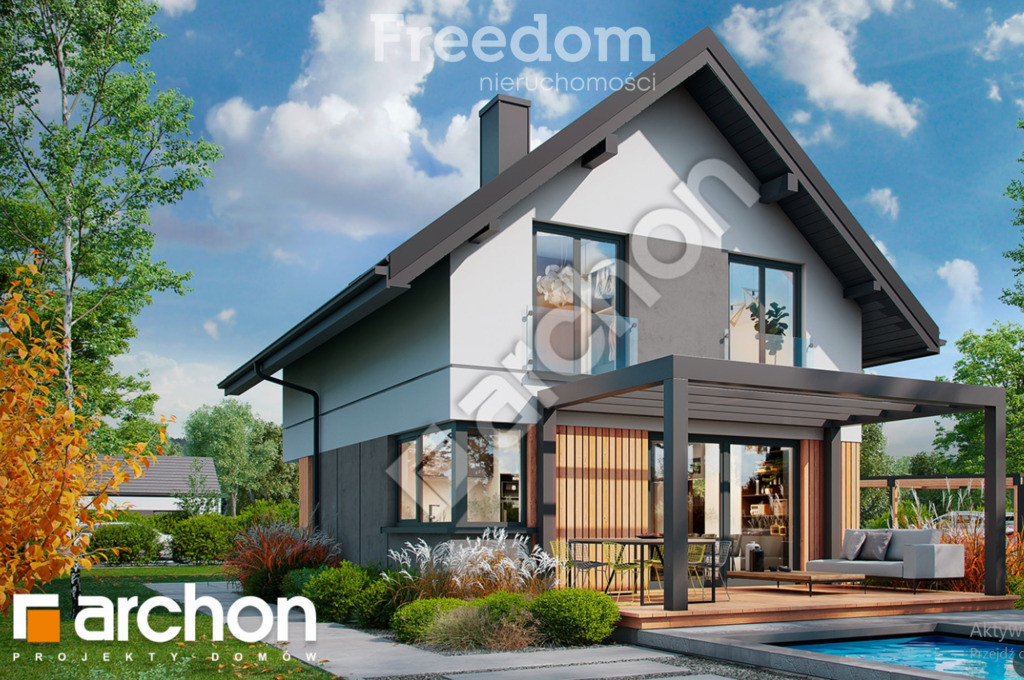 Działka 650 m² z pozwoleniem na budowę – Zator - Więcej
