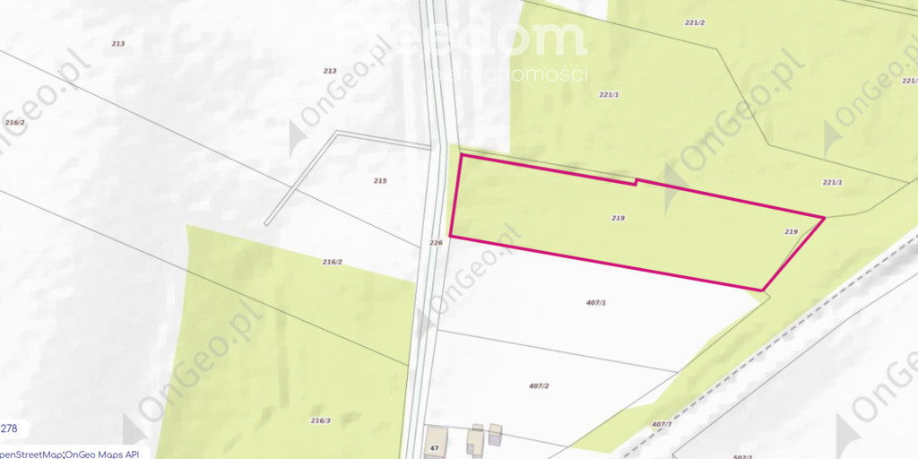 DZIAŁKA Z POZWOLENIEM NA BUDOWĘ BLISKO BAŁTYKU | 7 348 m² | BIECZYNO - Widok 3