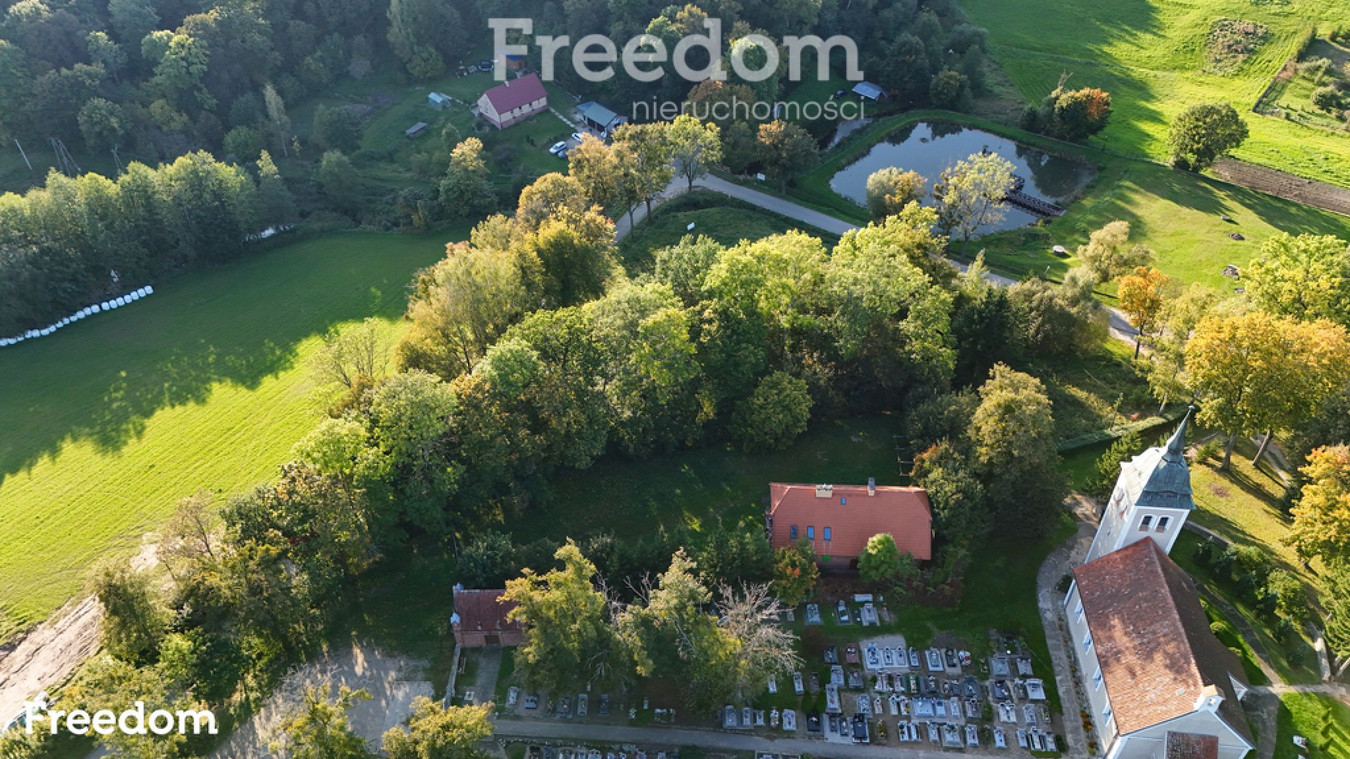 Duża działka budowlana z WZ Leginy koło Reszla - Więcej
