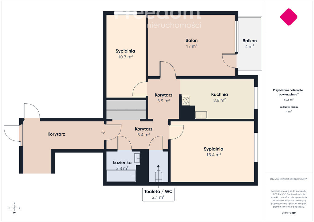 Apartment in Łęczna, Osiedle Niepodległości - Widok 2
