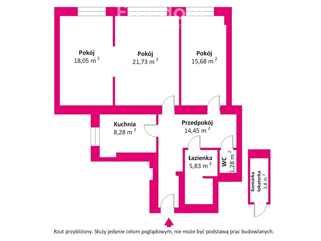 Apartment in Warszawa, Koszyki, Śródmieście - Widok 3