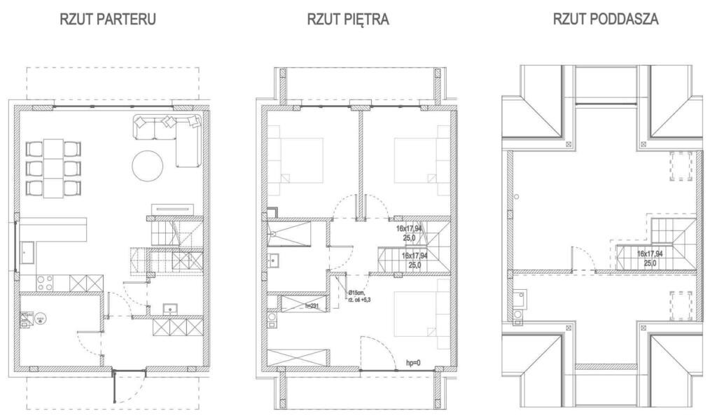 Nowoczesny dom w zabudowie bliźniaczej z ogrodem - Widok 3