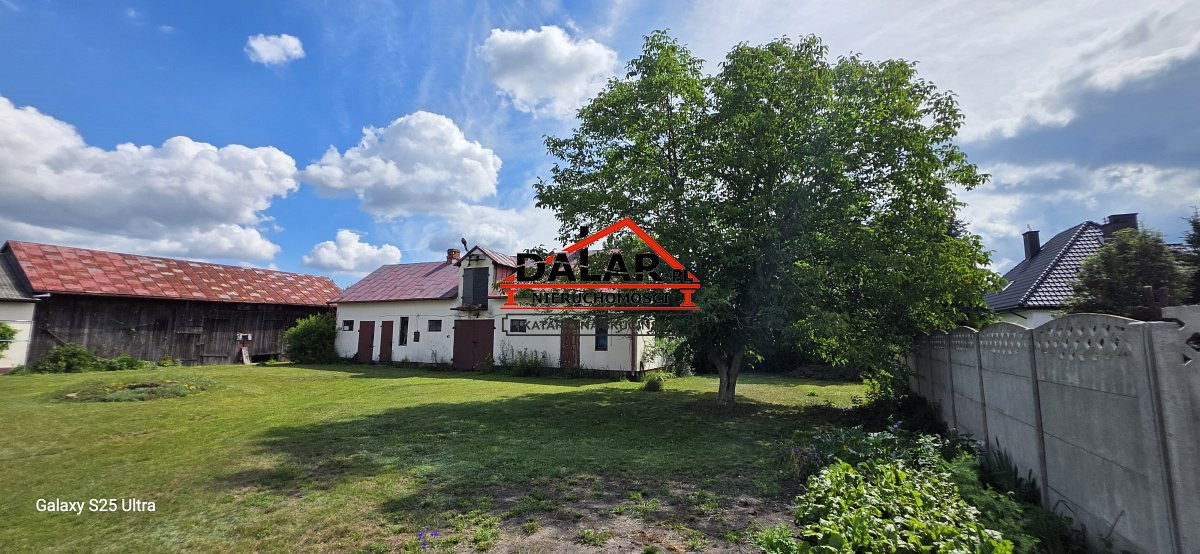 DZIAŁKA Z BUDYNKAMI GOSPODARCZYMI - Widok 3