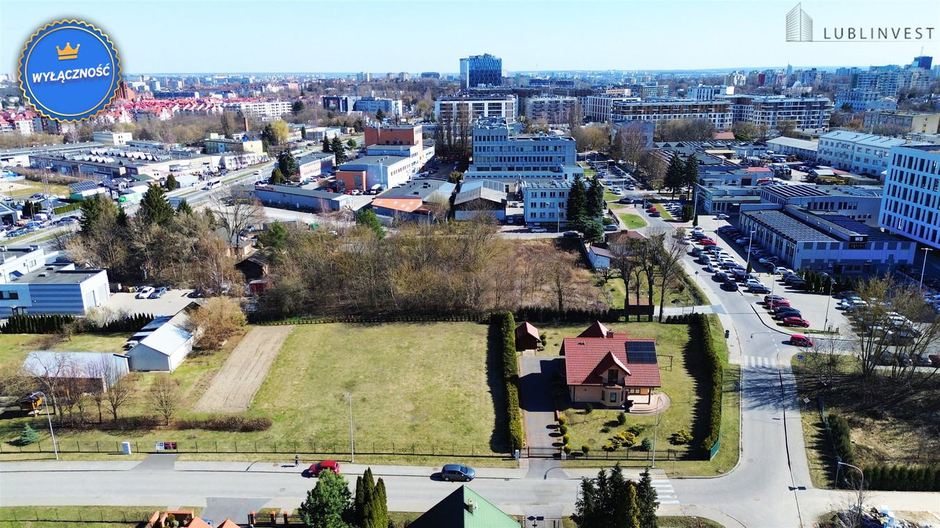 Działka pod zabudowę wielorodzinną z PNB - Lublin