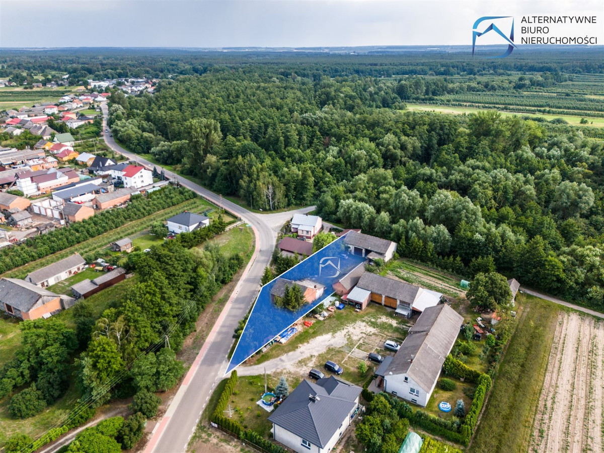 Siedlisko z potencjałem 1376 m² | Niedźwiada Duża - Widok 2