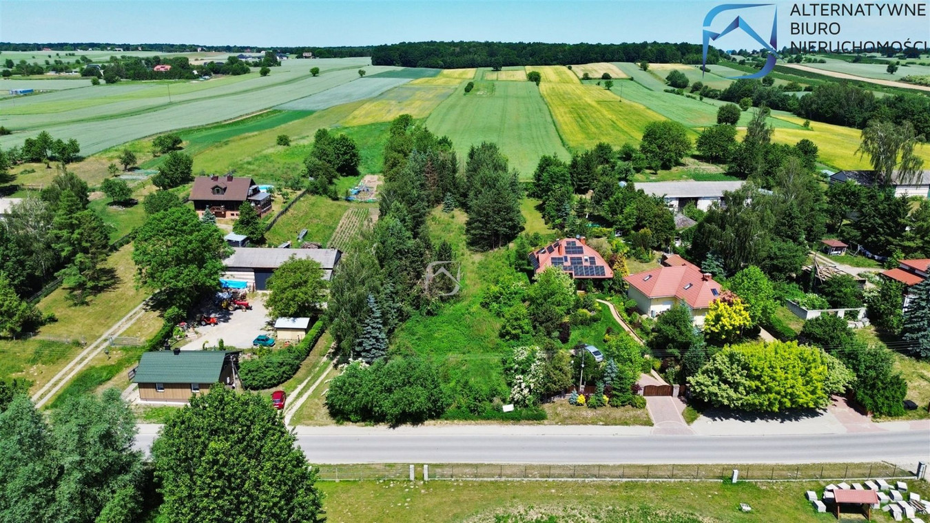 Zadrzewiona działka budowlana w Snopkowie - Widok 2