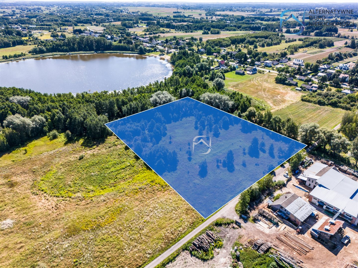 Głębokie | Działka 600 m od jeziora | 10 900 zł - Więcej