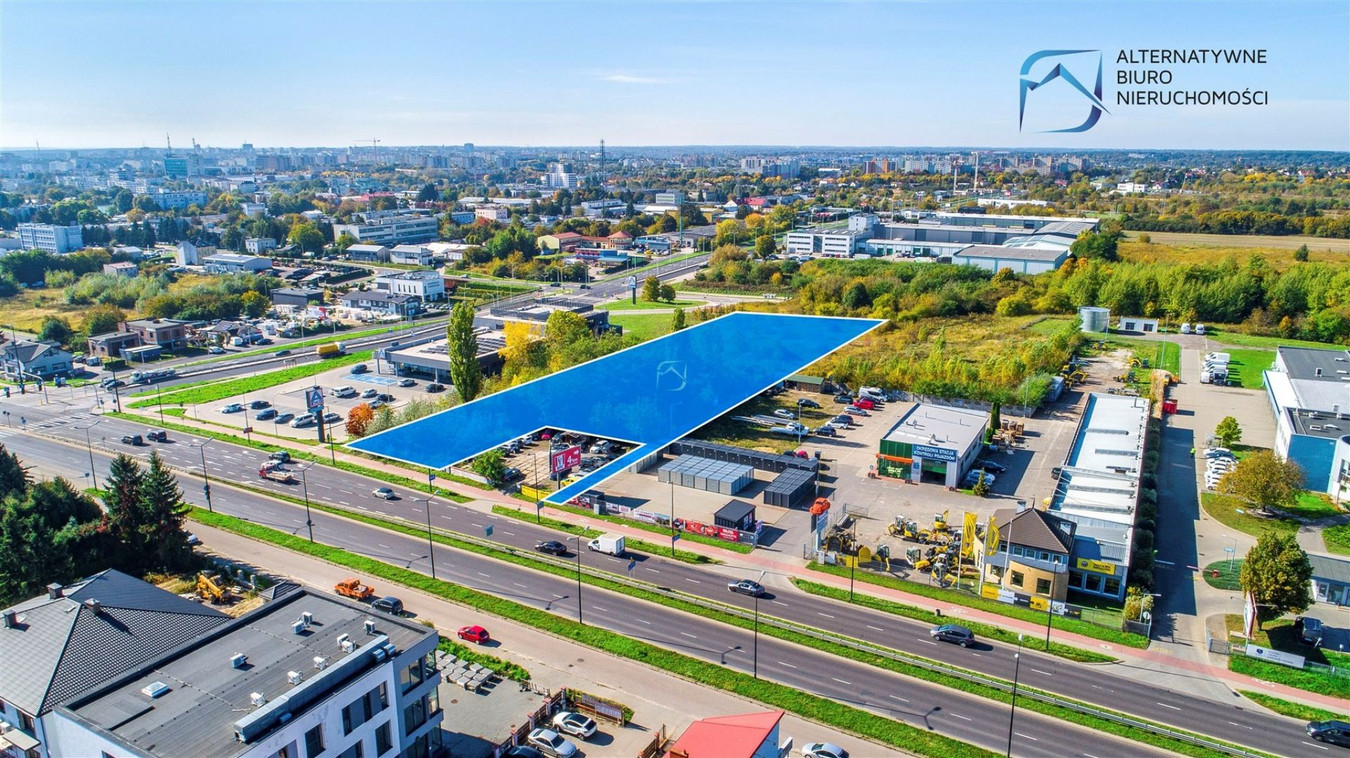 Lublin -usługi,przemysł,magazyny- pow.88ar - Więcej