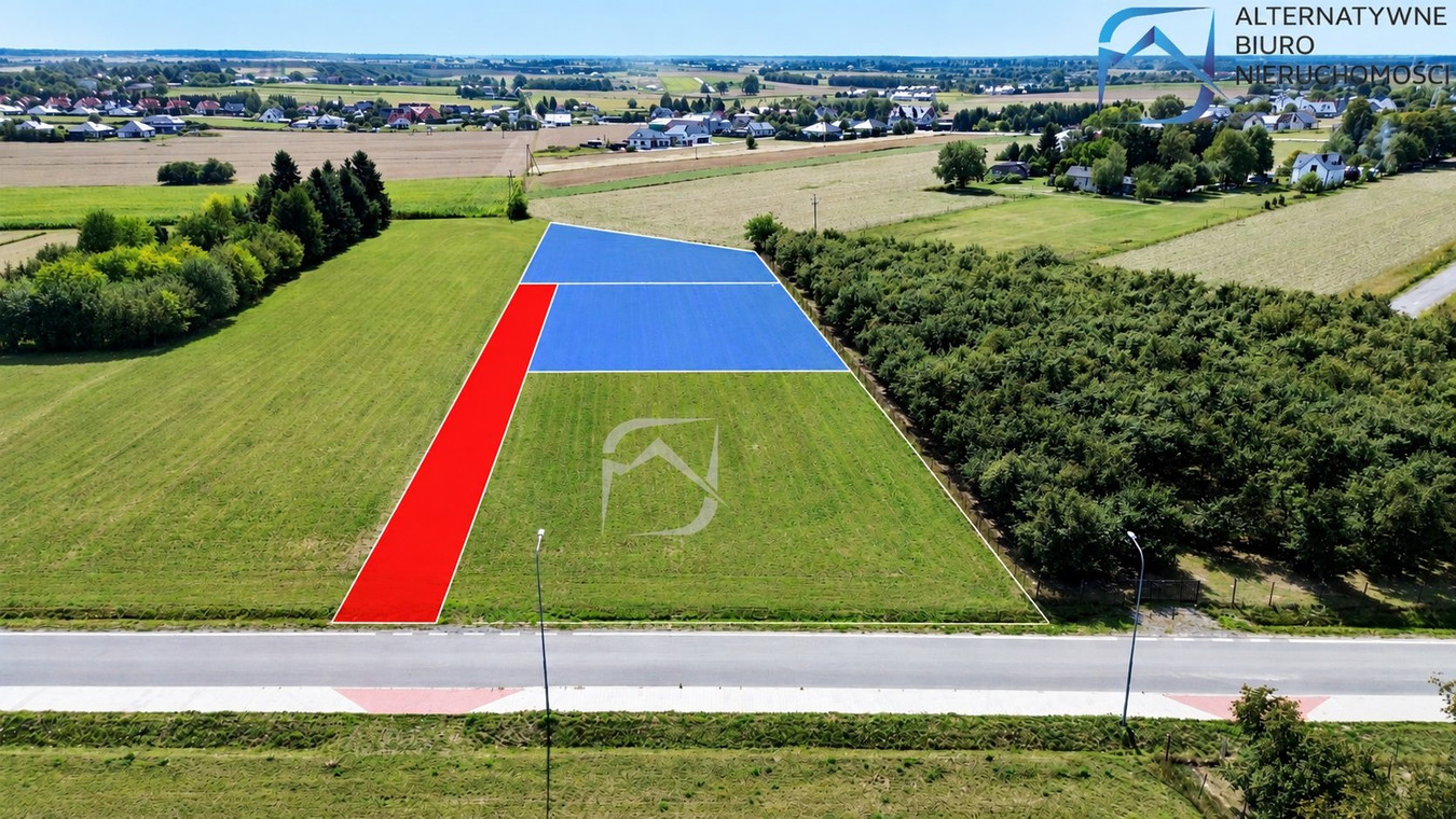 Atrakcyjna działka 1670 m² | Kalinówka, ul. Orlik - Widok 2