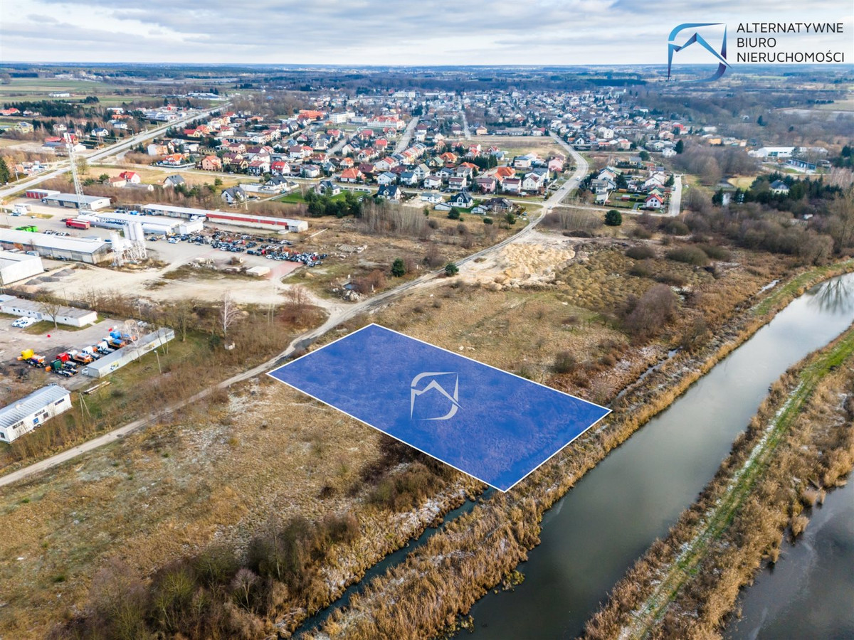 Działka 4393 m² - produkcja, składy i magazyny - Widok 4