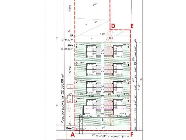 Teren pod kameralne osiedle | 8 domów - Widok 3