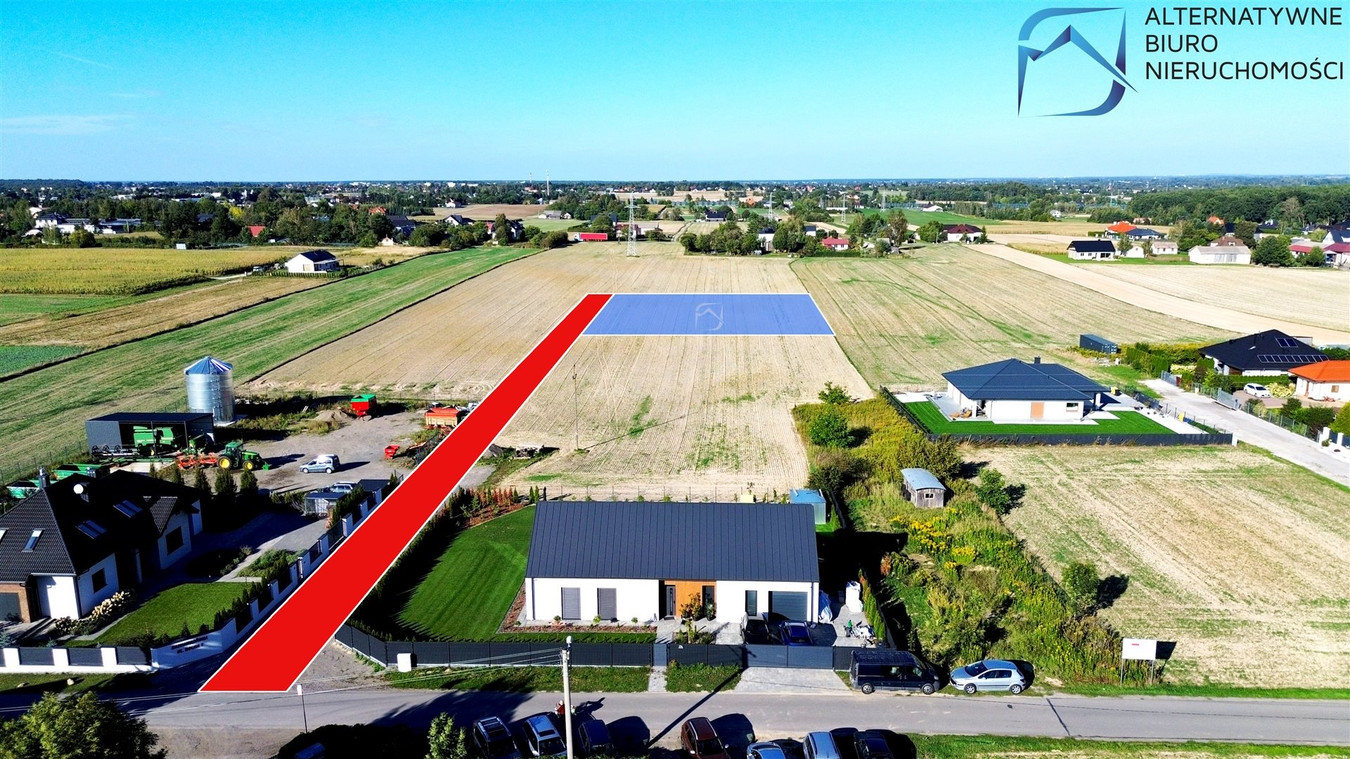 Atrakcyjna działka 1433 m² | Kazimierzówka | MPZP - Widok 2