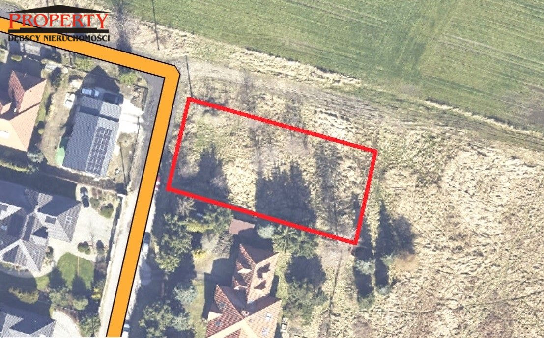 Kształtna działka budowlane w rej. Huta Jagodnica - Więcej