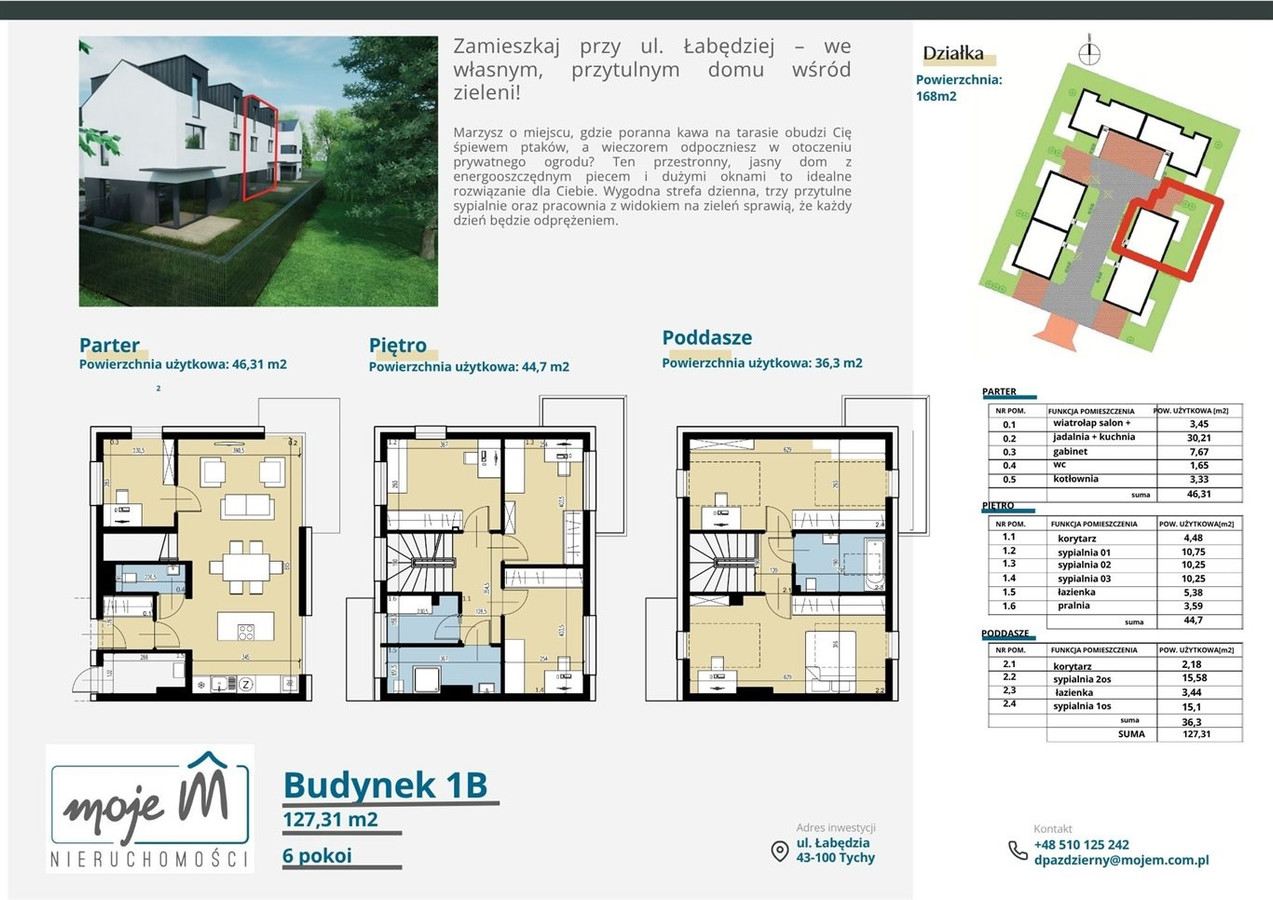 House in Tychy, Koźlina, Mąkołowiec - View 2