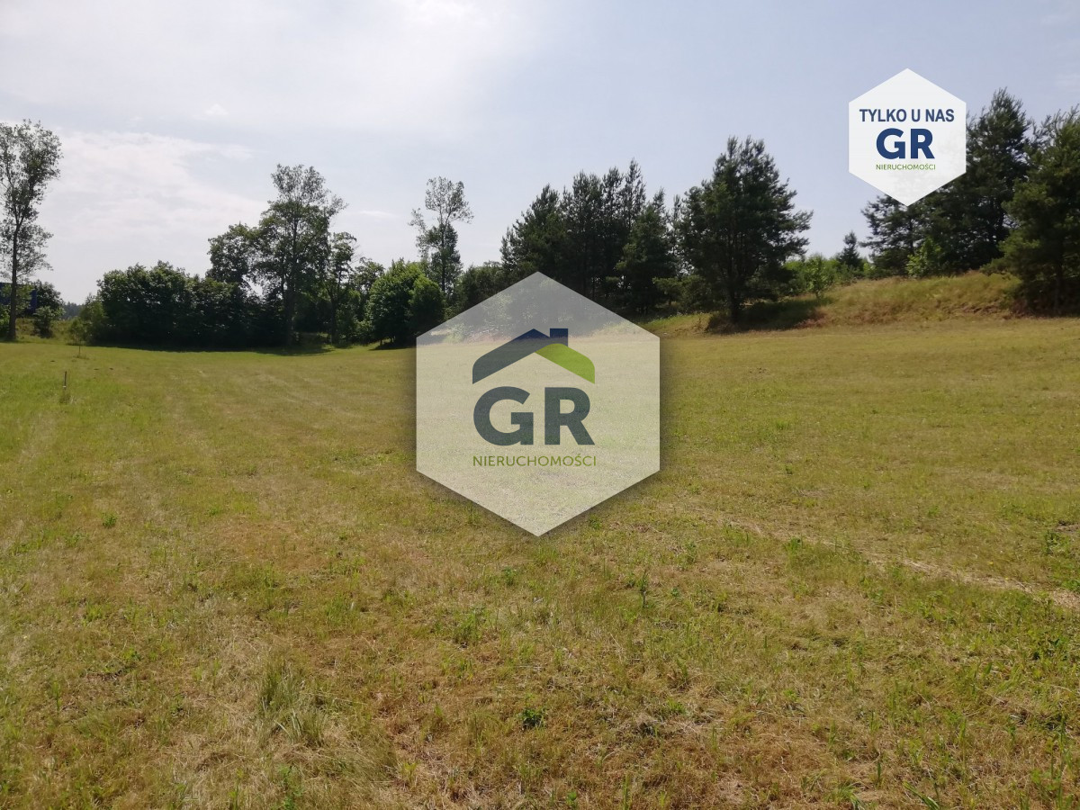 Działka budowlana 1050 m² Dziemiany / WZ / natura - Widok 2