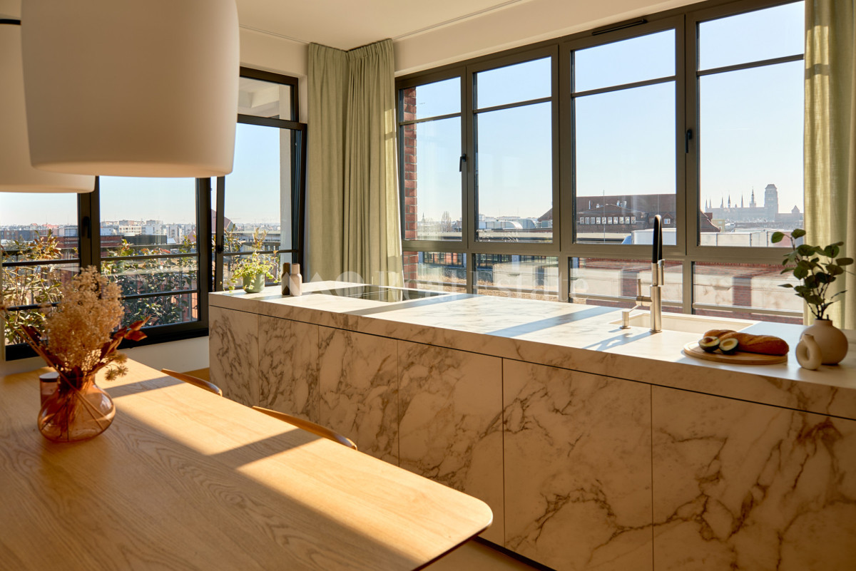 Penthouse z widokiem na