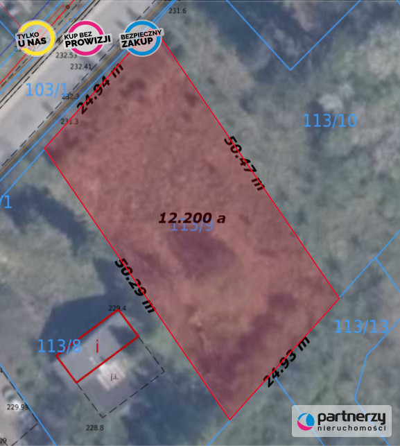 Budowlana | MPZP | Prostokąt | Wjazd od str.zachod - Widok 3