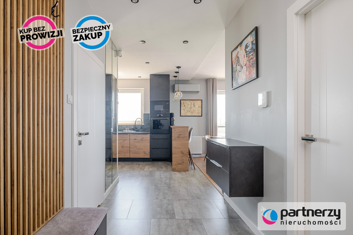 3 pokoje Letnica 65 m², 11 piętro, piękny widok - Mehr
