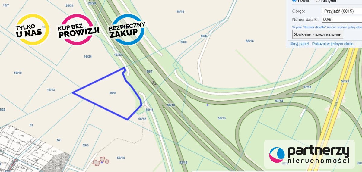Działka Przyjaźń - Widok 2