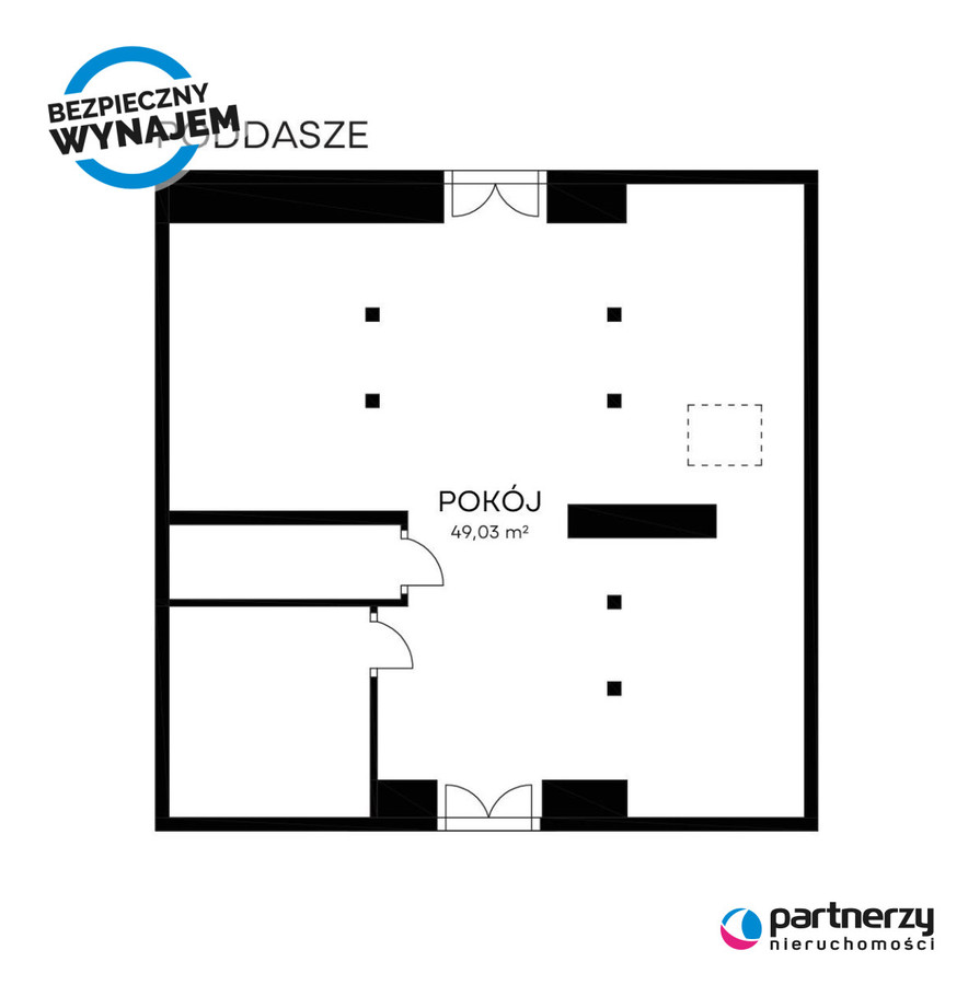 Siedziba dla firmy | 304 m² na wynajem| Alarm - Widok 5