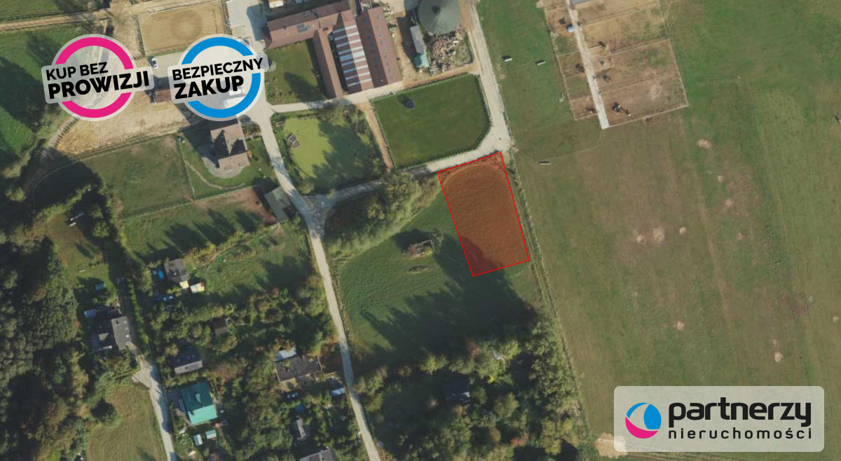 Grunt pod zabudowę jednorodzinną w Niestępowie - Widok 2