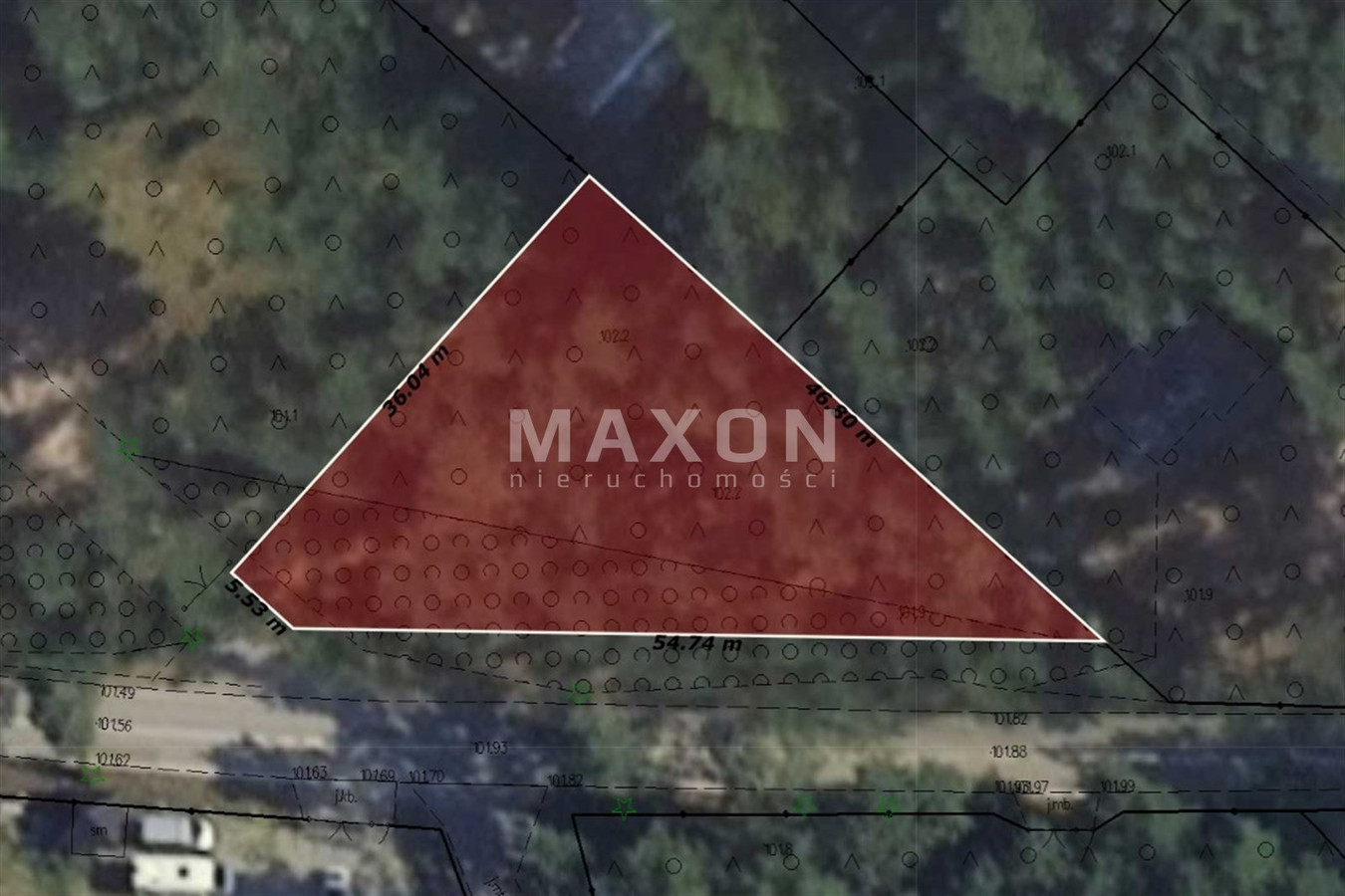 Marynino, działka budowlana blisko rzeki Narew - Widok 2