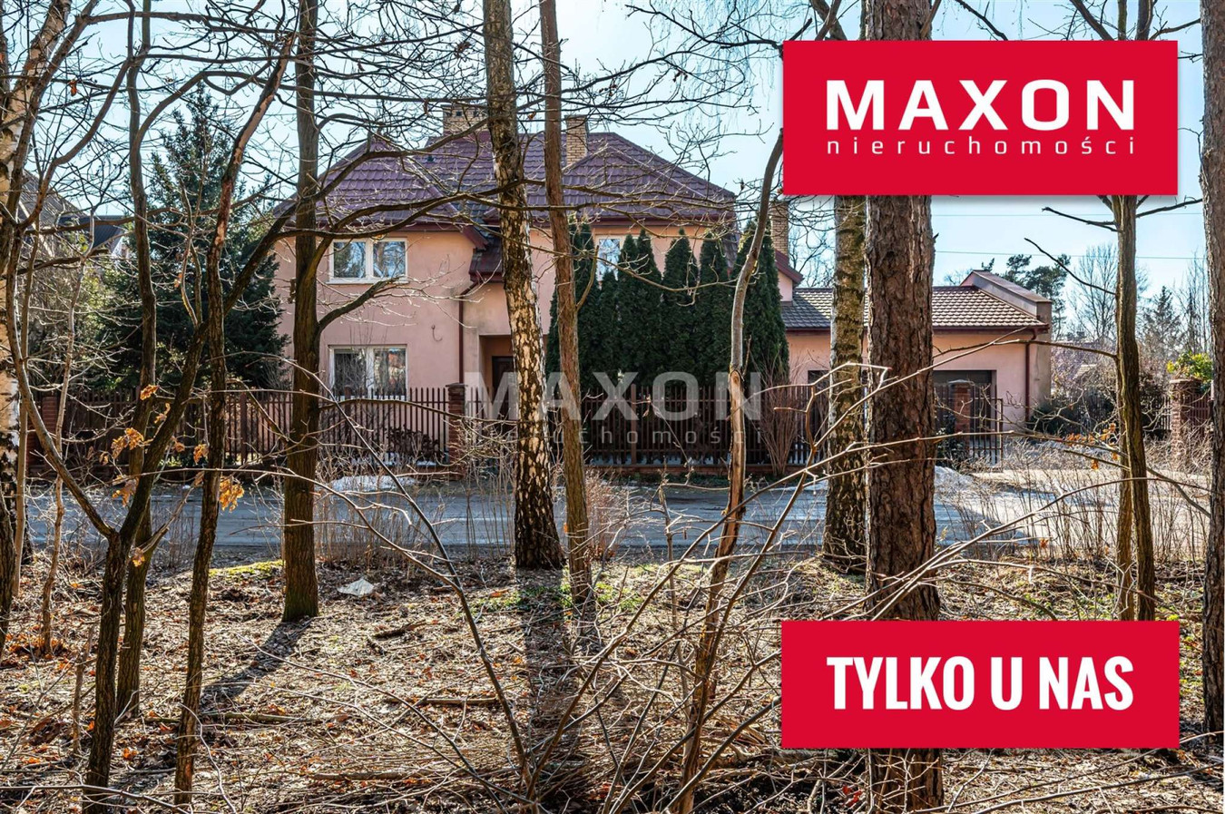 Wolnostojący z 50 mkw garażem- Marki