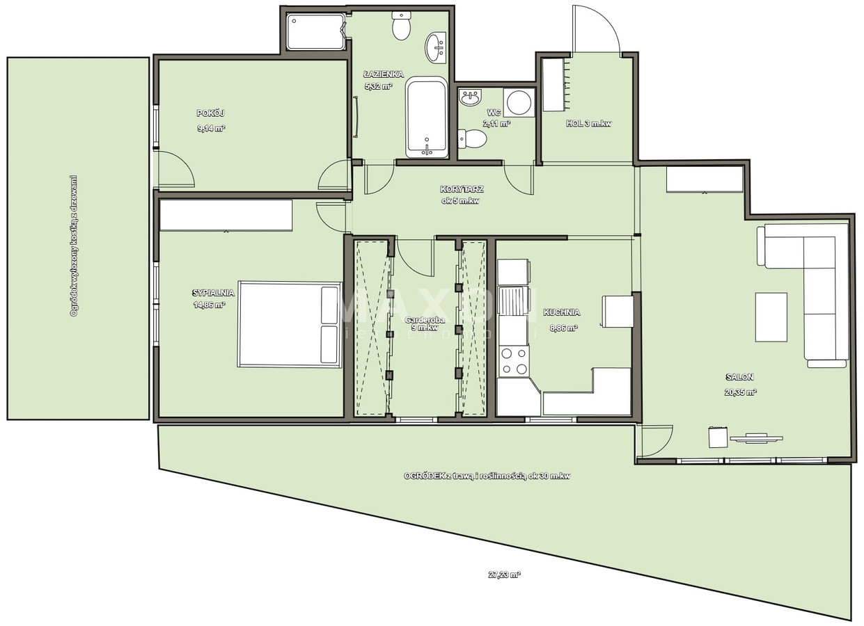 Apartment in Warszawa, Solipse, Włochy - Widok 4