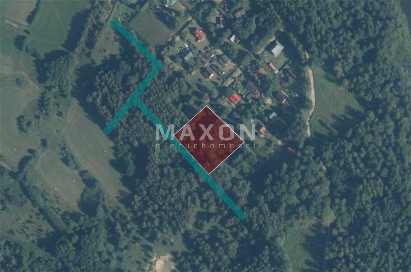 Działka 3508 mkw. na Mazurach Zachodnich - Winiec - Widok 2