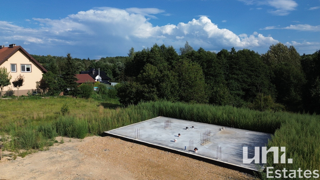 Działka z pozwoleniem | gotowy fundament 8x12m - Więcej