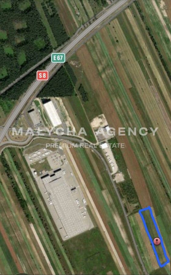 Działka inwestycyjna 1,77 ha w pobliżu S8 Turzyn - Widok 5