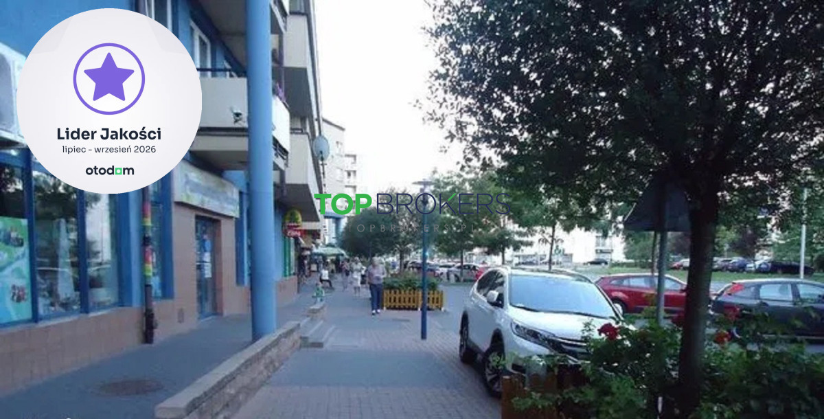 Lokal z witrynami w ruchliwej lokalizacji