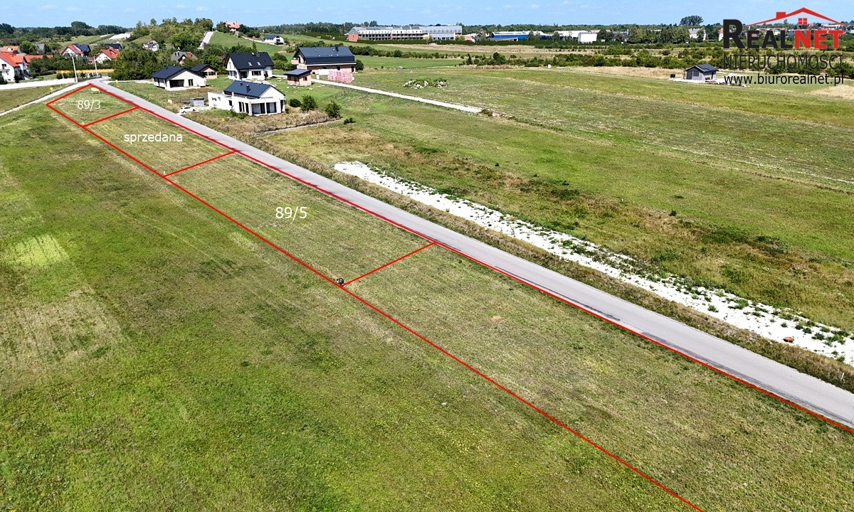 Działki 1000 m², z pięknym widokiem. Busko-Zdrój, Siesławice - Widok 3