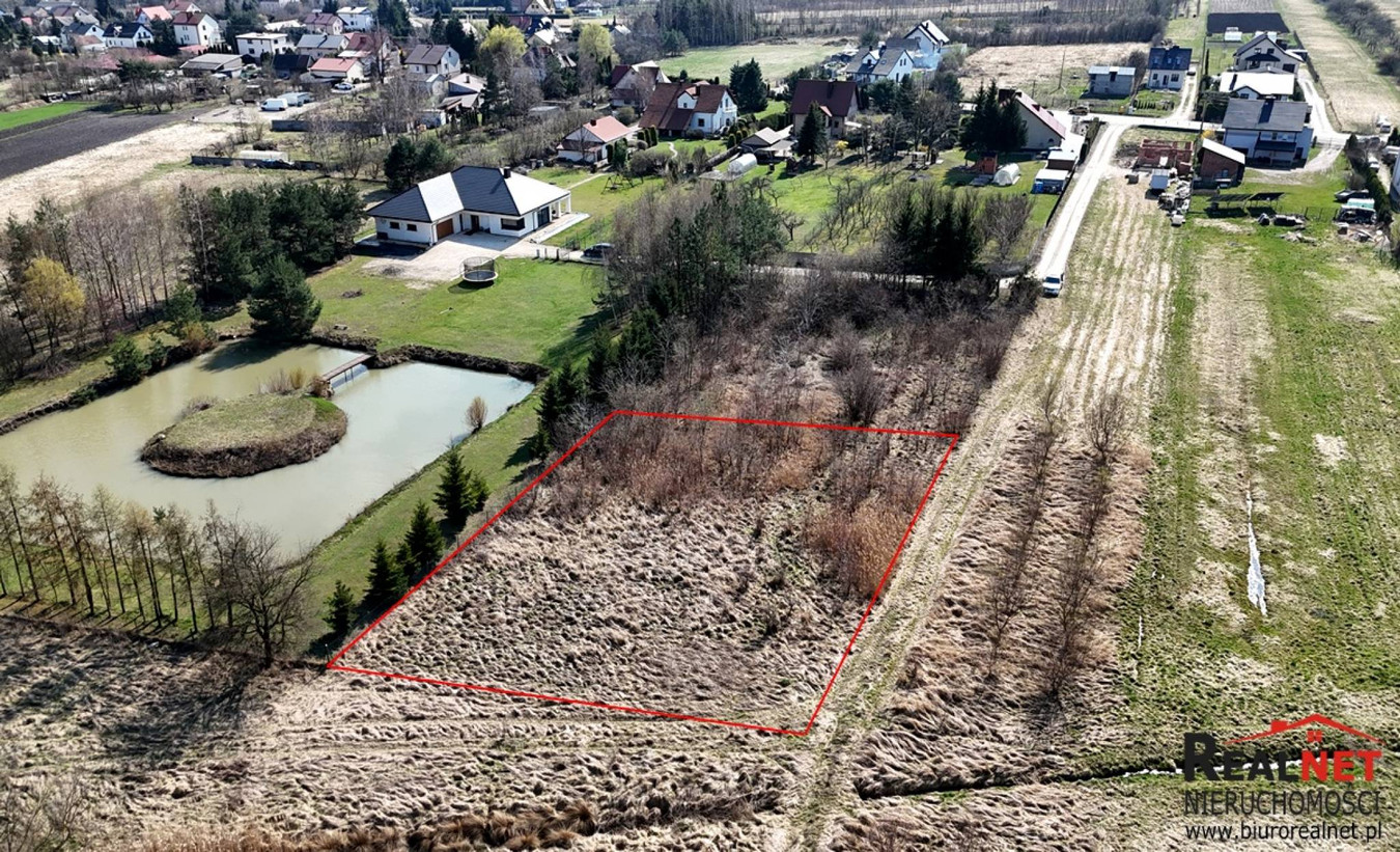 Działka budowlana 1224m, Owczary ul. Długa, 2 km od centrum Buska-Zdroju - Widok 5