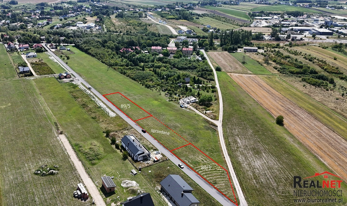 Działki 1000 m², z pięknym widokiem. Busko-Zdrój, Siesławice - Widok 2