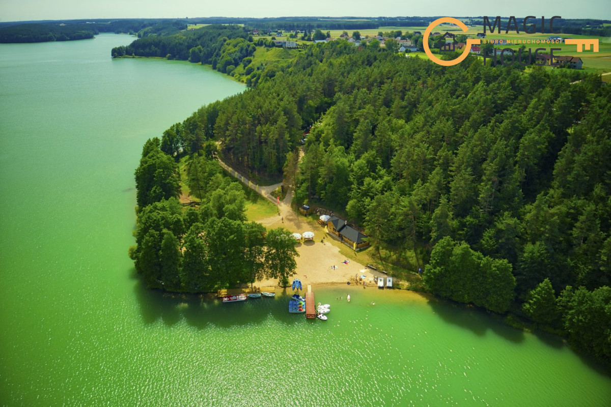 Działka budowlana 2966 m² – LINIA BRZEGOWA LASU - Widok 3