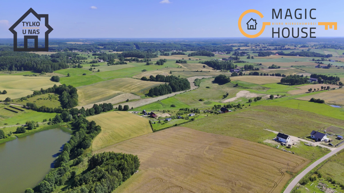Połęczyno – działka 100 m od jeziora - Widok 3