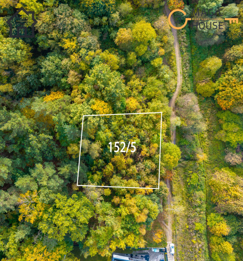 Grunt w otulinie lasu, 956 m² przy ul. Potokowej