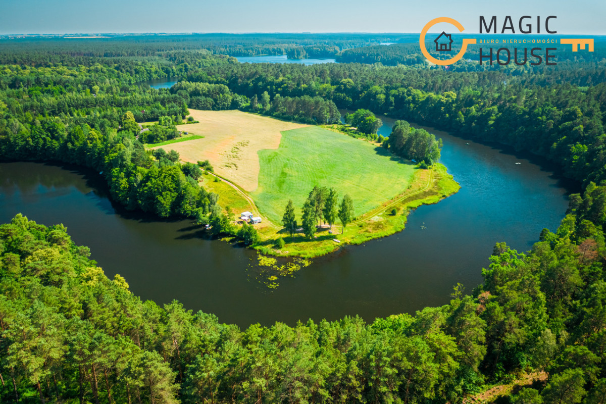 Działka budowlana 2966 m² – LINIA BRZEGOWA LASU - Widok 4